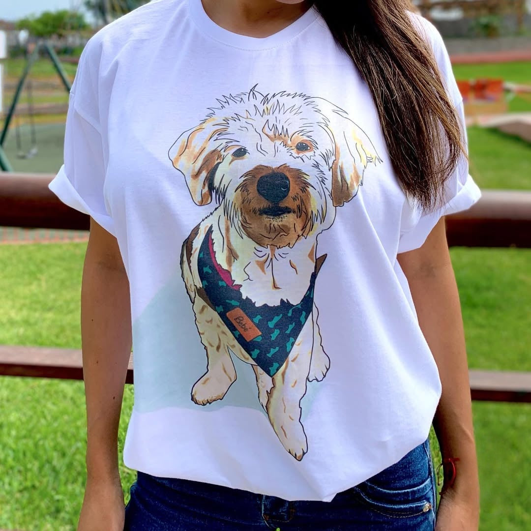 Custom Pet Photo Printed Hoodie Personalized Dog Sweatshirt Hoodie T Shirt