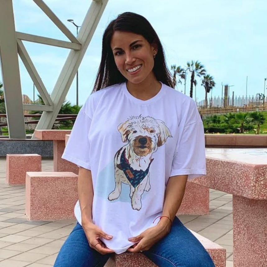 Custom Pet Photo Printed Hoodie Personalized Dog Sweatshirt Hoodie T Shirt