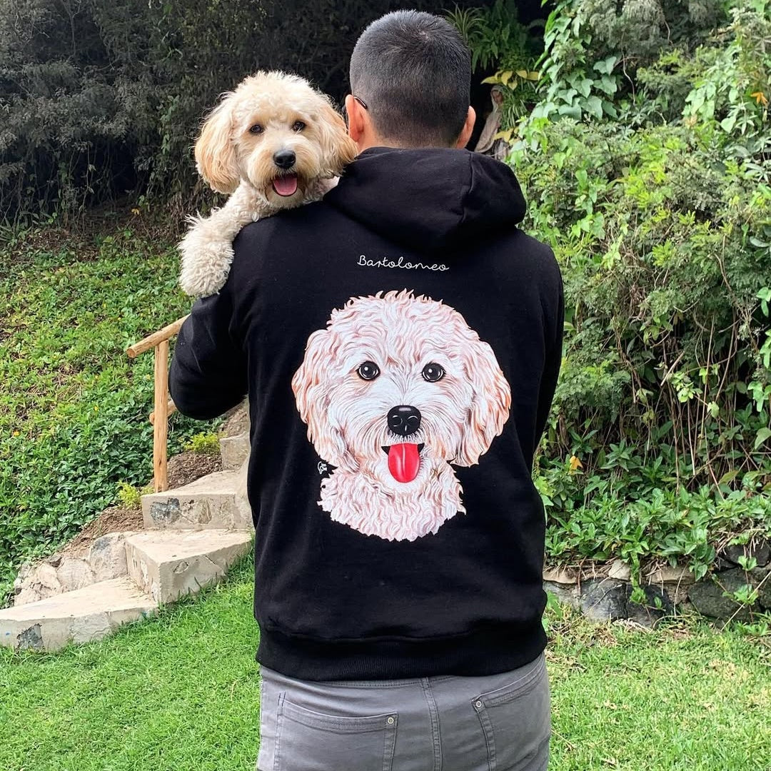 Custom Pet Photo Printed Hoodie Personalized Dog Sweatshirt Hoodie T Shirt