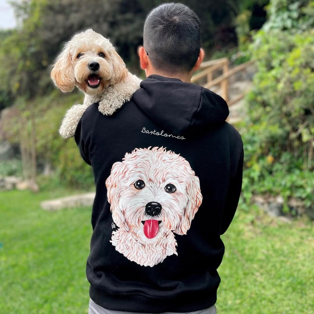 Custom Pet Photo Printed Hoodie Personalized Dog Sweatshirt Hoodie T Shirt