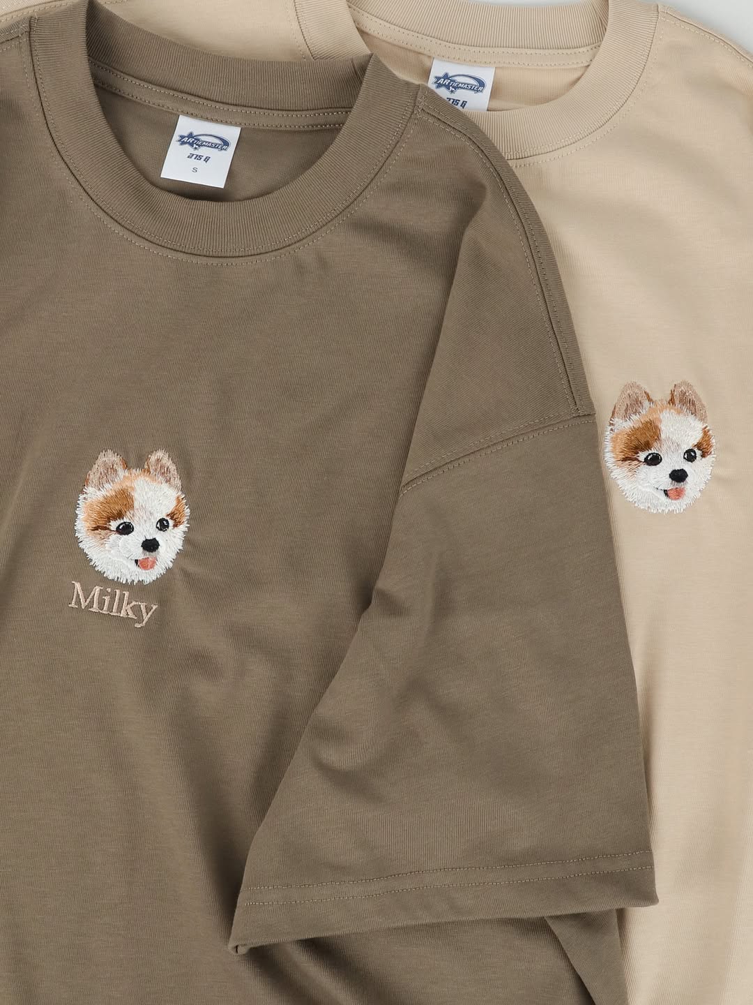 Custom Pet Embroidered Sweatshirt from Photo, Personalized Pet Face and Pet Name Sweatshirt or Shirt