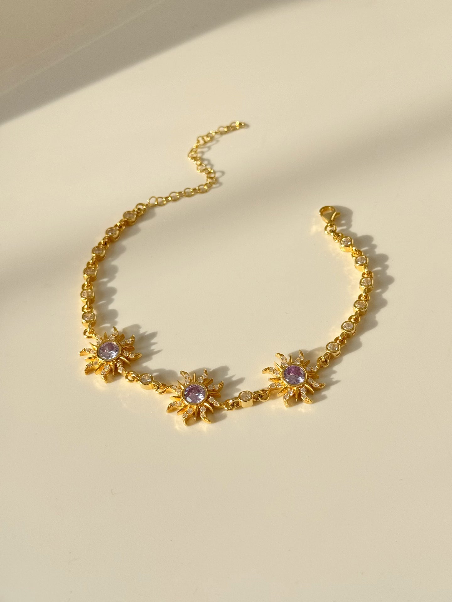 925 Sterling Silver Rapunzel & Flynn Sun Bracelets