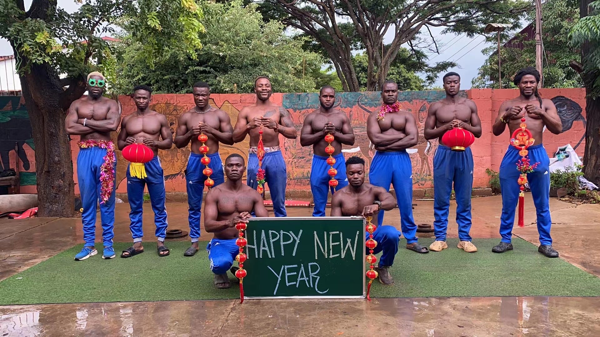 Africa Happy New Year Team