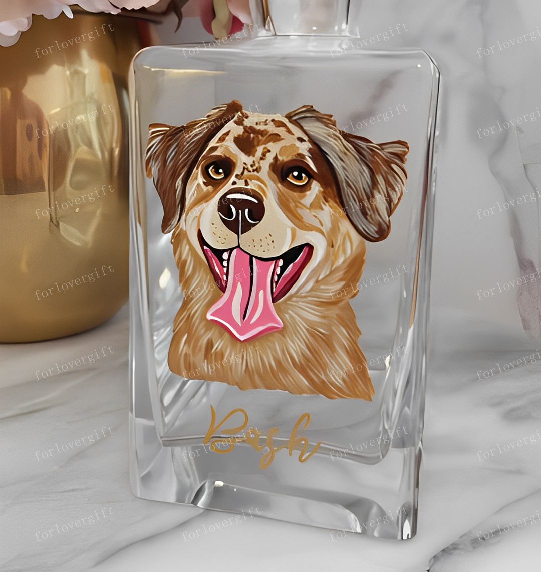 Custom Whiskey Bottles with Pet Portraits