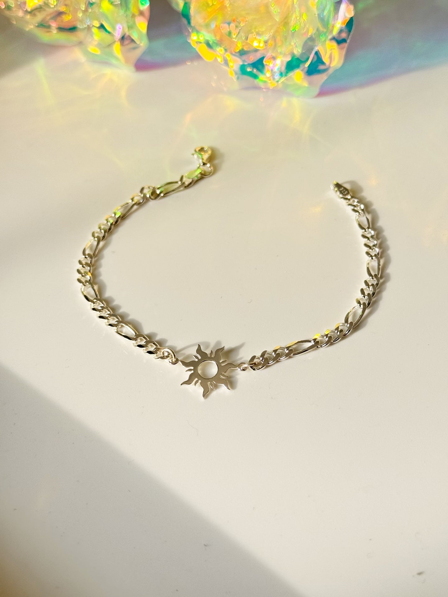 925 Sterling Silver Rapunzel & Flynn Sun Bracelets