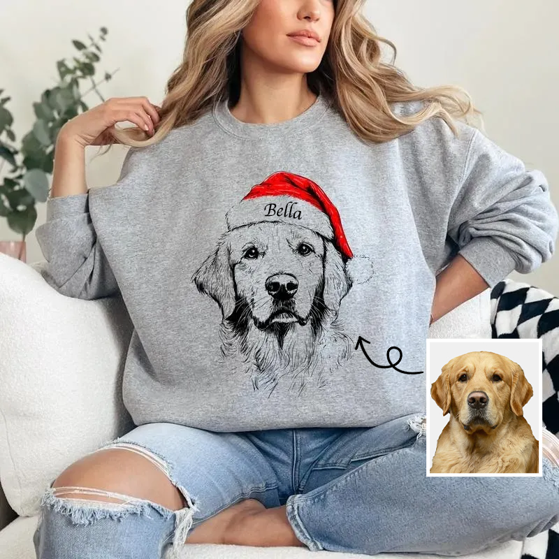 Custom Pet Christmas Sweatshirt