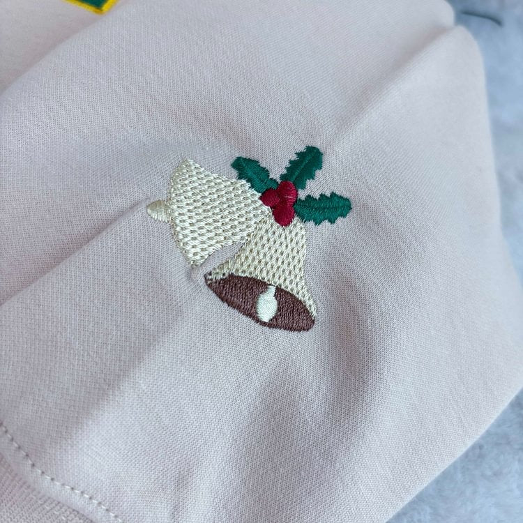 Custom Dog Embroidered Sweatshirt, Hoodie & T-Shirt, Personalized Pet Christmas Sweatshirt