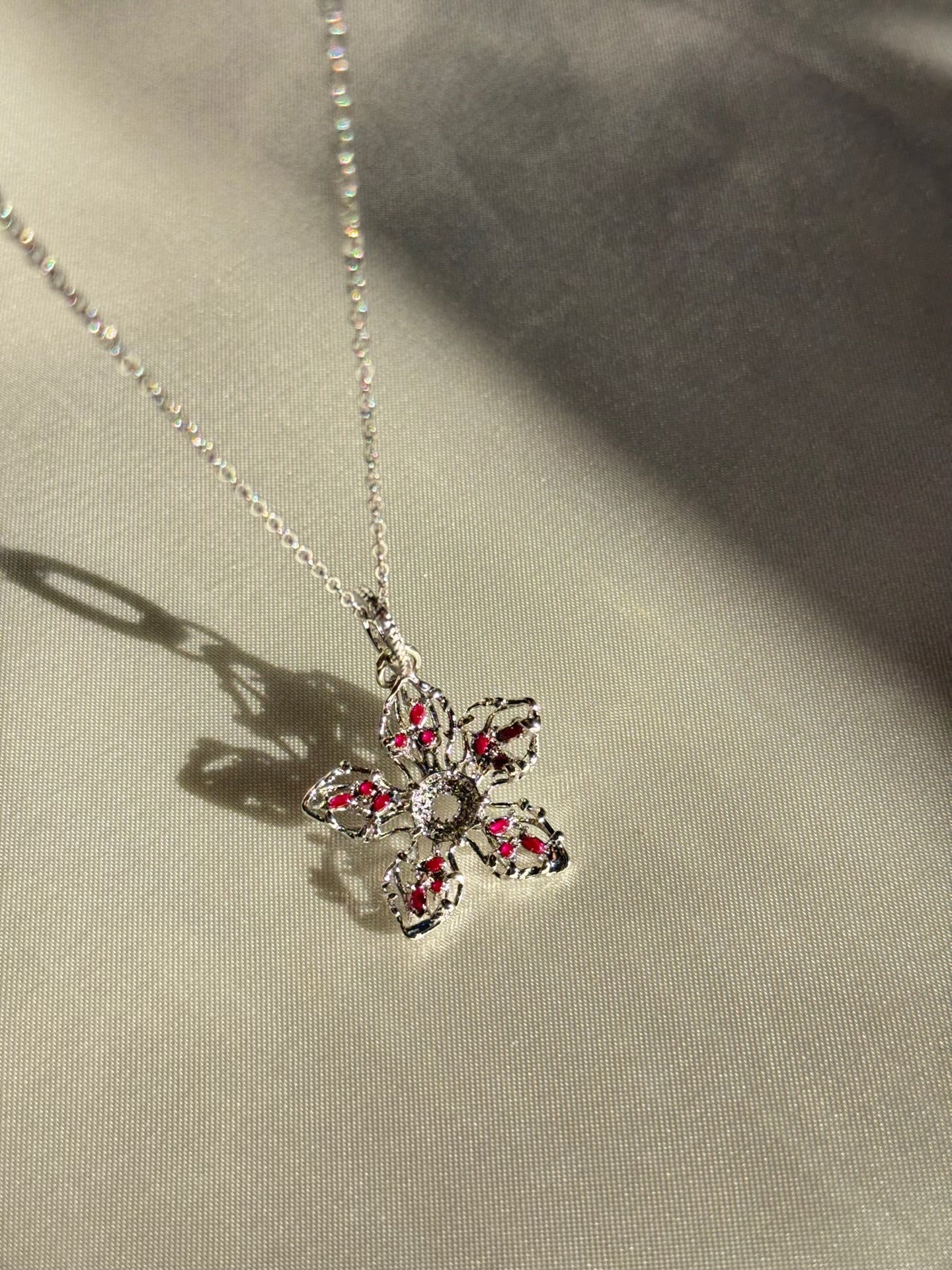 Stainless Steel Demogorgon Necklace | Stranger Things Inspired