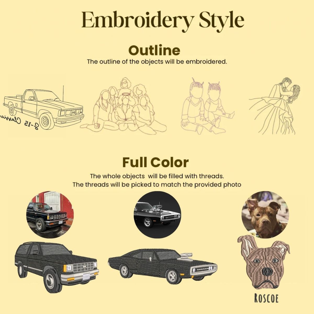 Custom Car Embroidered Crewneck & Hoodies – The Perfect Gift for Dad or Husband!