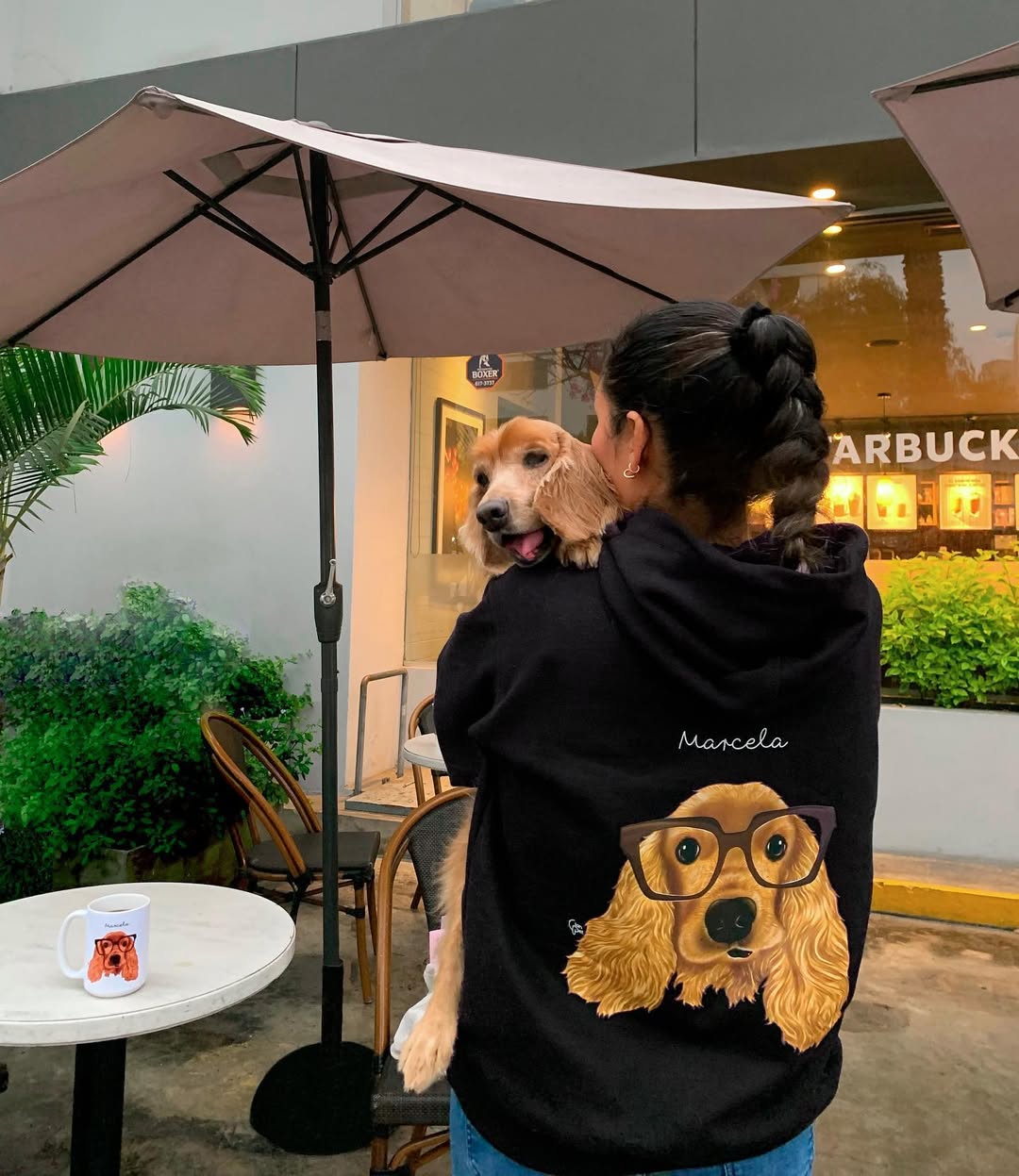 Custom Pet Photo Printed Hoodie Personalized Dog Sweatshirt Hoodie T Shirt