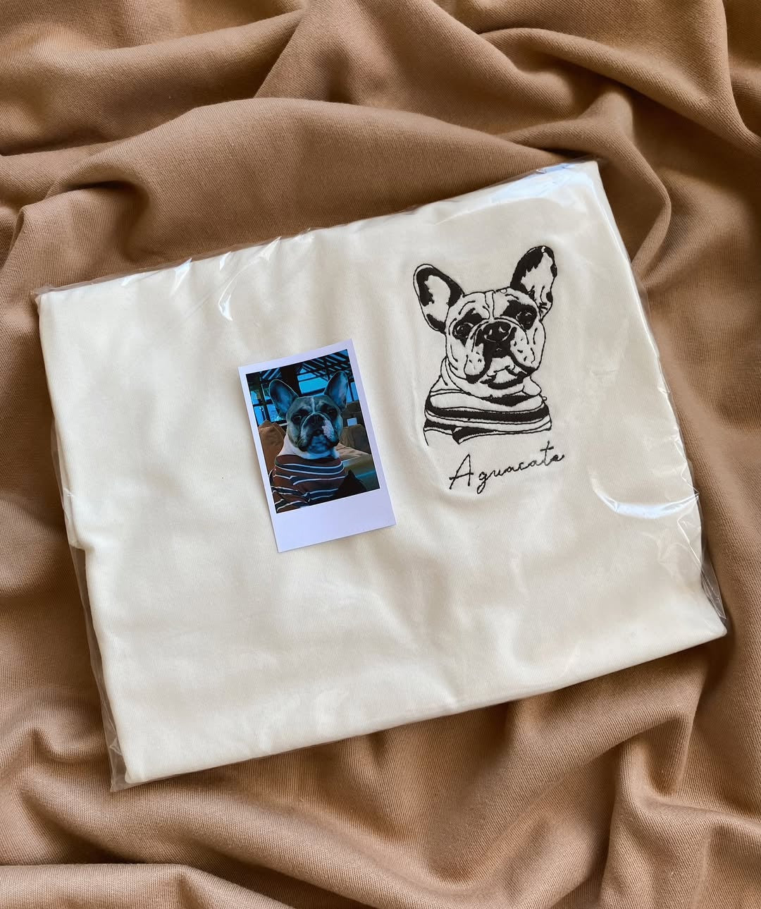 Custom Embroidered Pet Face T-shirt,Personalized hoodie embroidered with multiple pets