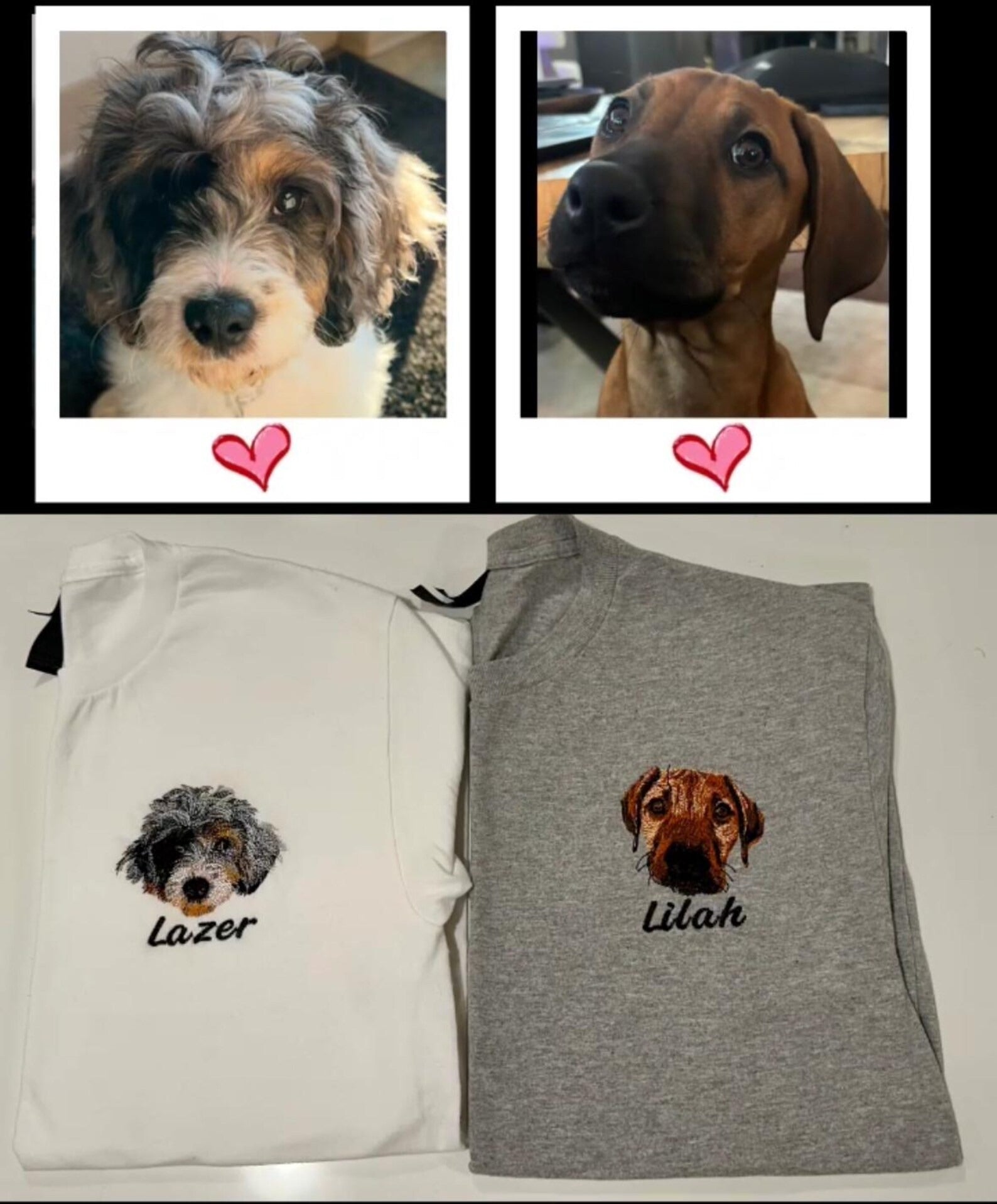 Custom Embroidered Pet Sweatshirt with Pet Photo , Custom Embroidered Cat Hoodie ,  Gift for Cat Dad Mom