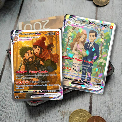 Personalized Pokemon Anniversary Card