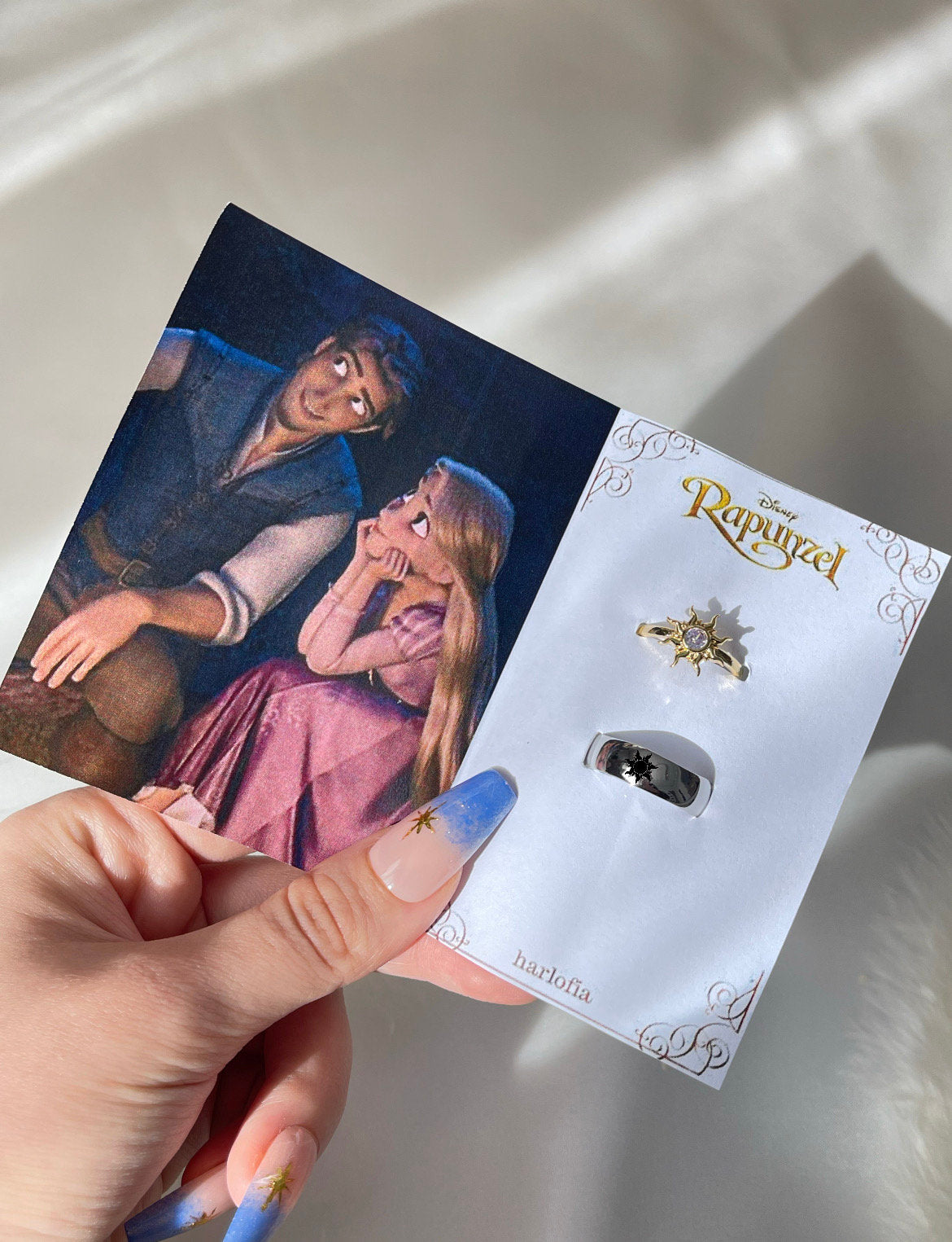 Rapunzel & Flynn Sun Couple Rings, Rapunzel and Flynn Jewelry, Couple Gift Ideas, Rapunzel Sun Rings Tangled Jewelry , Enredados Ring
